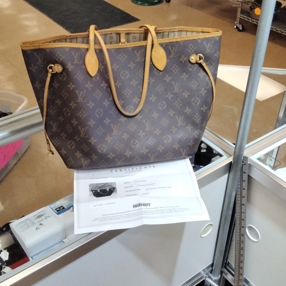 🧜🏻♀️Louis Vuitton Neverfull MM Purse w/Dustbag